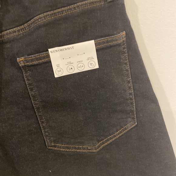 WEWOREWHAT BahBah High Rise Boyfriend Black Jean Shorts Size 25 - Picture 10 of 10